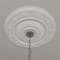 Ekena Millwork Logan Ceiling Medallion (Fits Canopies up to 6 1/8"), 24 1/4"OD x 3 7/8"ID x 2"P, Primed White CM24LO1 - alternate 10